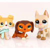 Realistic Mini Animal Figurine Set - Dogs, Cats & Fox