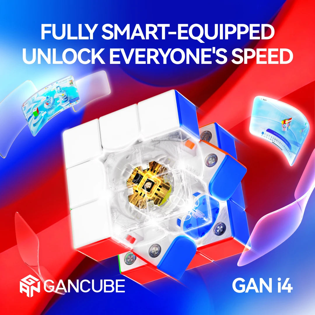 GAN i4 Smart Speed Cube 3x3 with App Connectivity