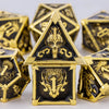 Precision Metal Polyhedral Dice Set for RPG & Tabletop Gaming