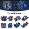 A collection of versatile shape 3D star-themed magic cube puzzles and geometric toys.