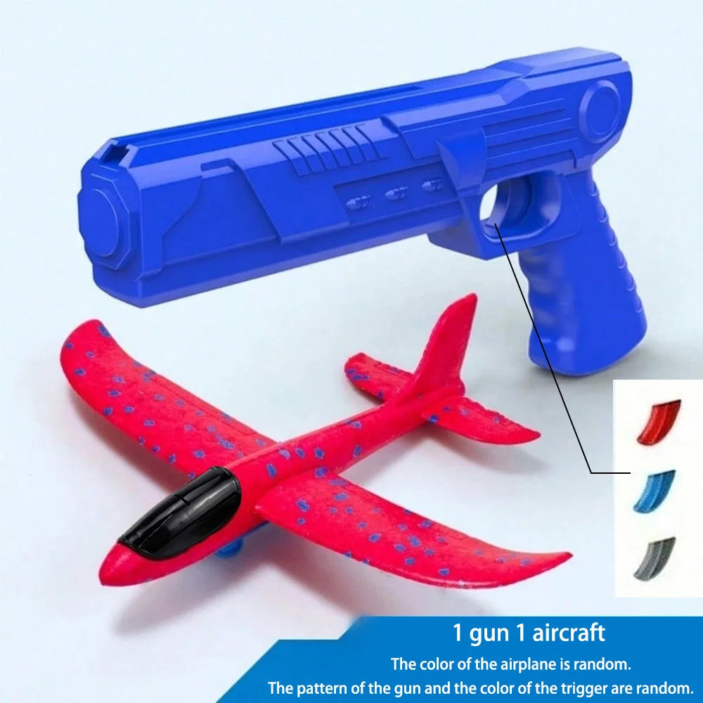 Kids' Foam Catapult Glider Planes – Outdoor Flying Toy Set