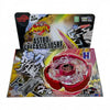A box set for a 4D Metal Fusion Battle featuring a launcher and spinning top.