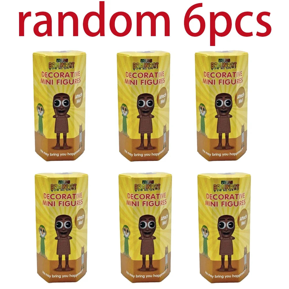 Italian Brainrot Meme Blind Box Keychain Collection