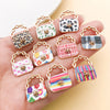 Colorful Enamel Handbag Charms for Jewelry Making