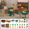 1:12 Dollhouse Furniture Set – Forest Animal Family Miniature Collection