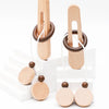 3D Wooden Interlocking Ring Puzzle – Brain Teaser for Kids and Adults
