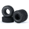 1.0" Mud Terrain Tires for 1/18 & 1/24 RC Crawlers (4-Pack)