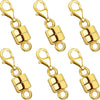 Magnetic Necklace Clasp Converter with Lobster Claw – 14K Gold & Silver Plated