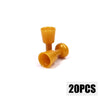 A set of two golden building block pieces resembling coins or treasure chest elements.