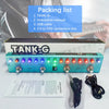 Tank-G portable guitar multi-effects processor with an instruction manual and USB cable.