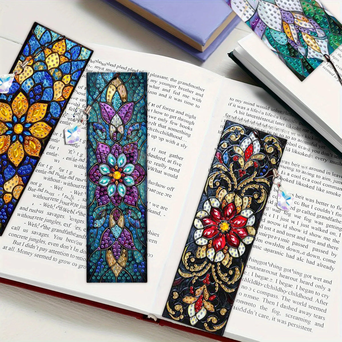 DIY Diamond Art Bookmark Craft Kit