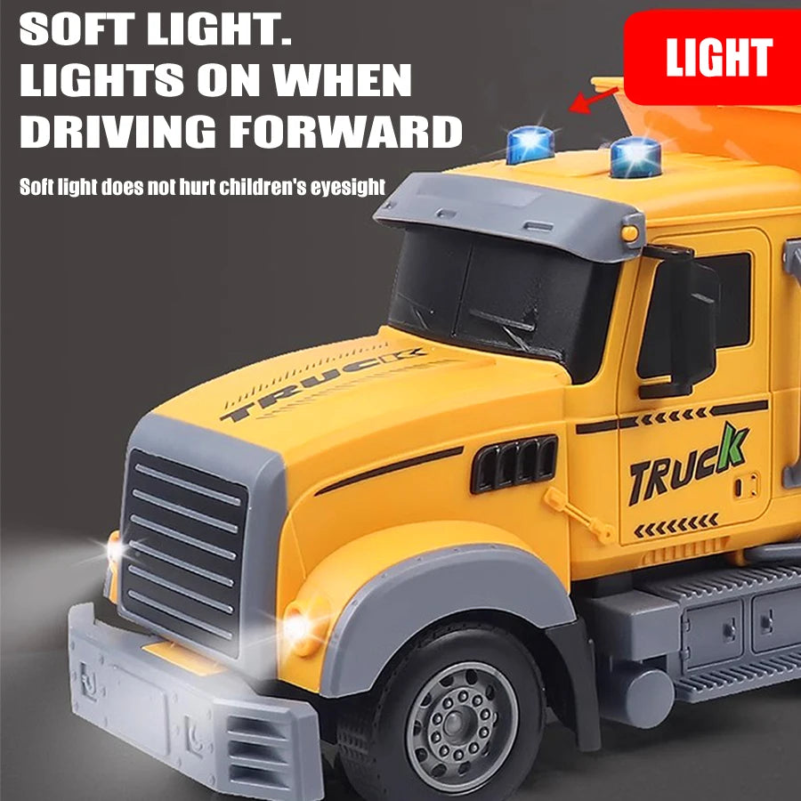 2.4G Remote Control Dump Truck with Lights and Sounds