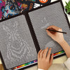 Mystery Mosaic Color by Number Coloring Book for Adults