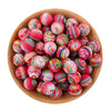Pink Silicone Round Beads for DIY Jewelry Making