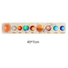 Montessori wooden solar system puzzle board showing planets like Mercury, Venus, Earth, Mars, Jupiter, Saturn, Uranus, and Ne