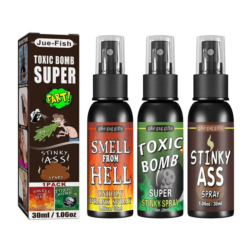 30ml Fart Spray Prank Toy – Hilarious Stink Bomb for Parties & Pranks
