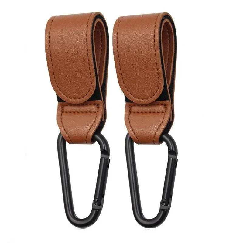 360° Rotating Stroller Hook for Bags & Diaper Packs