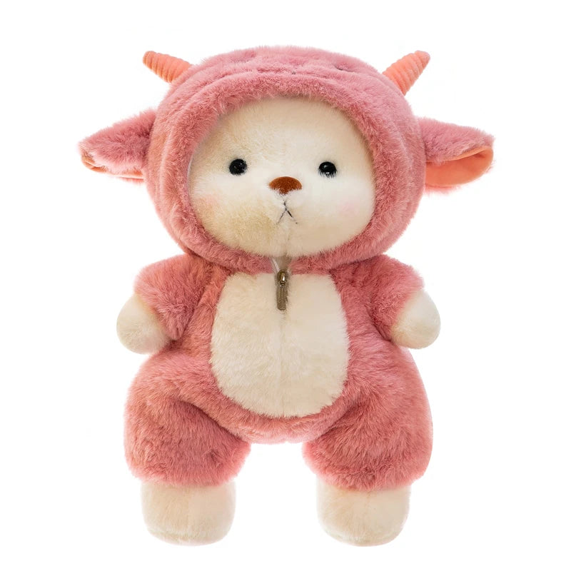 Adorable Suit-Wearing Plush Bear