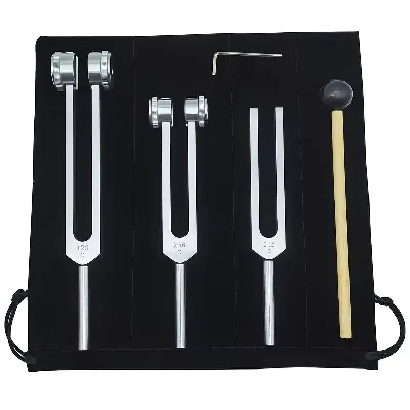 Professional Tuning Fork Set for Sound Healing & Ear Therapy