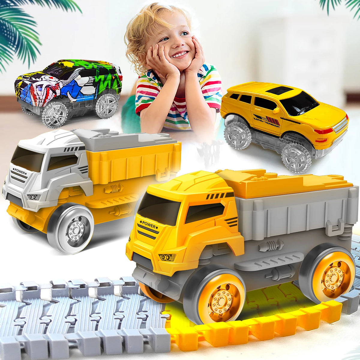 Magic Climbing Track Car Set for Kids