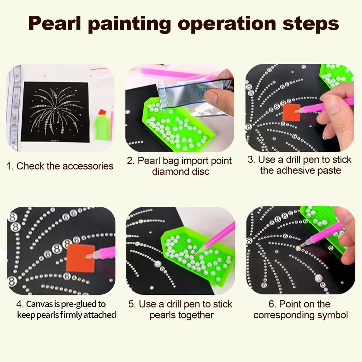 DIY Pearl Gem Painting Kit for Adults | 30x40cm Unframed Canvas Wall Art