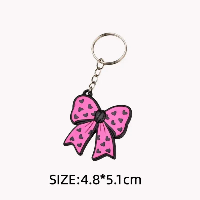 Elegant Bow Keychain Bottle Opener