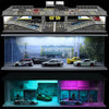 1:64 Scale Garage Diorama Model Kit with Working Lights