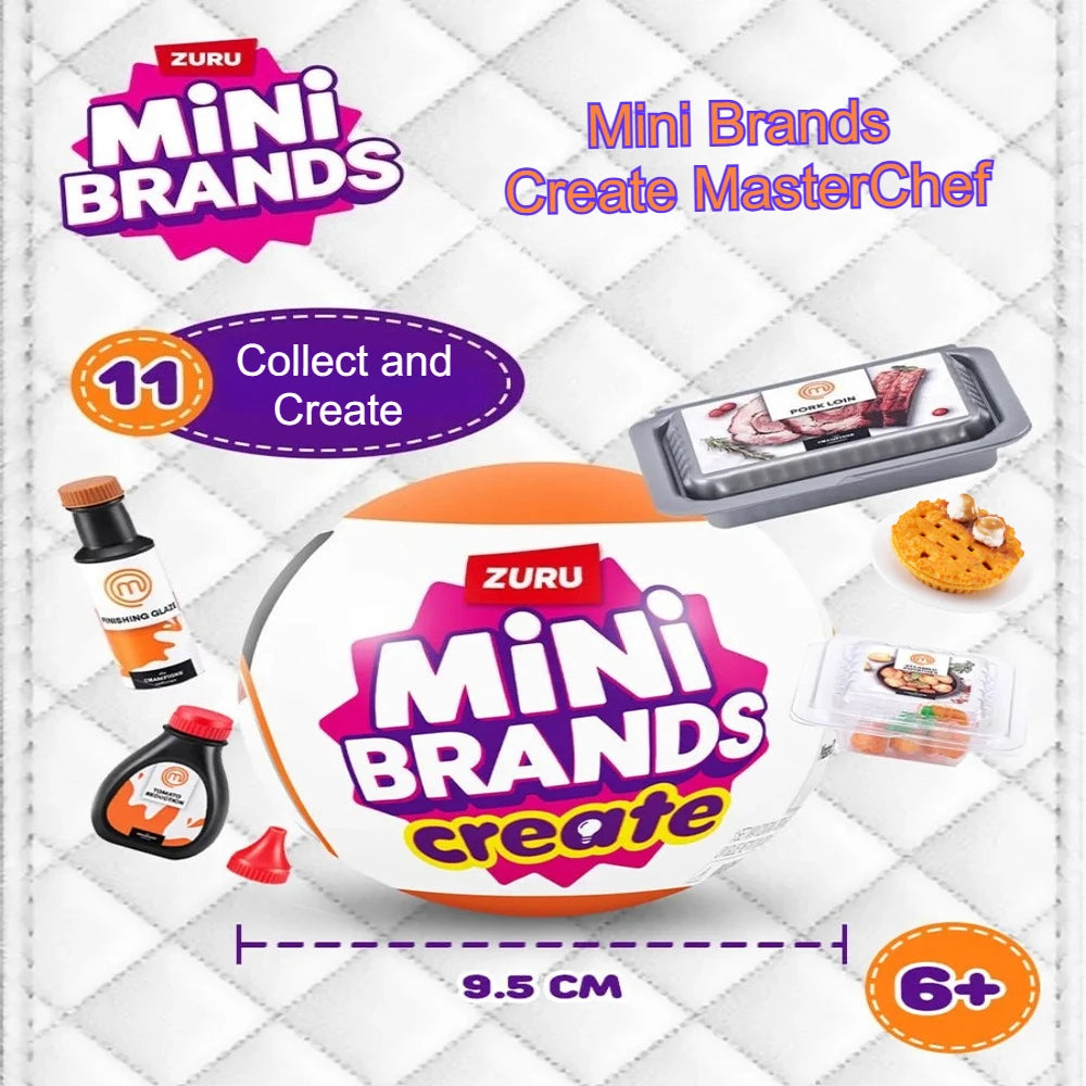 Zuru Mini Brands Masterchef Blind Ball – 5 Surprises Collectible Toy