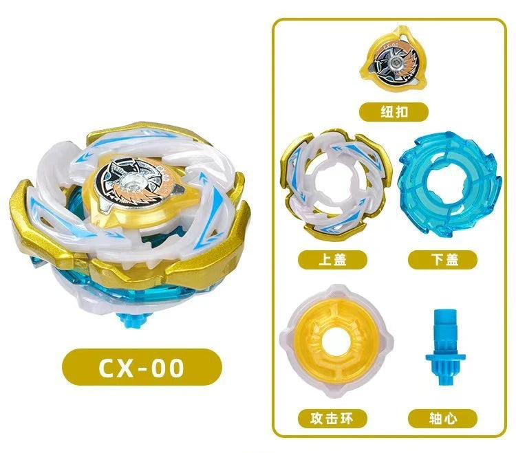 Gyro X Series Metal Battle Spinning Top with Launcher