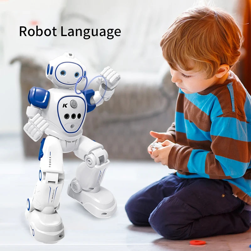 Interactive Dancing Robot with Remote Control and Gesture Sensing