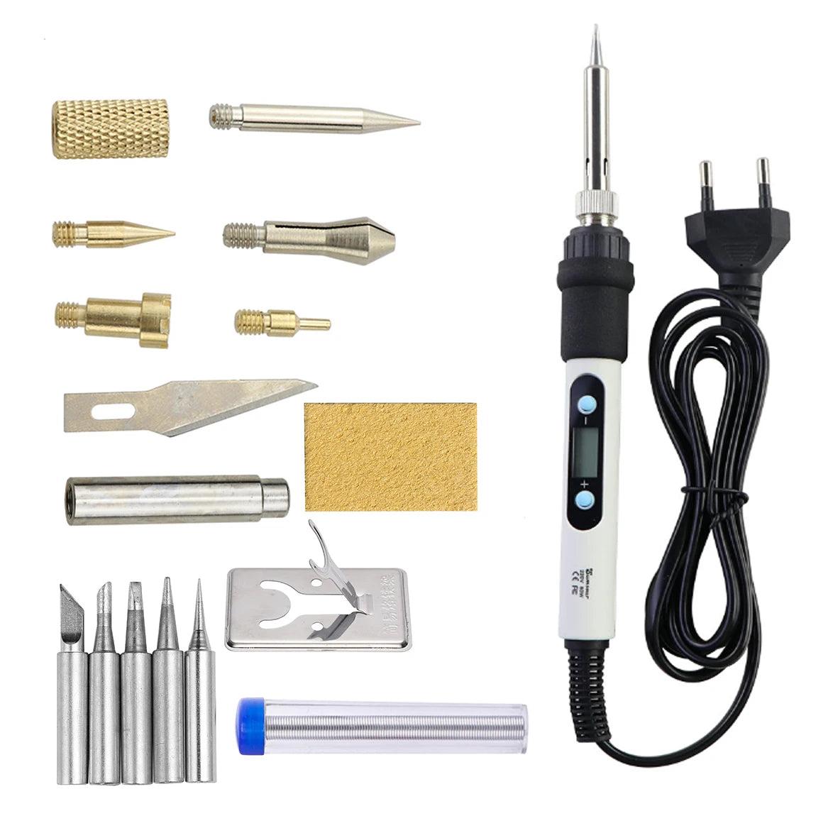 Adjustable Temperature Wood Burning & Soldering Pen Kit