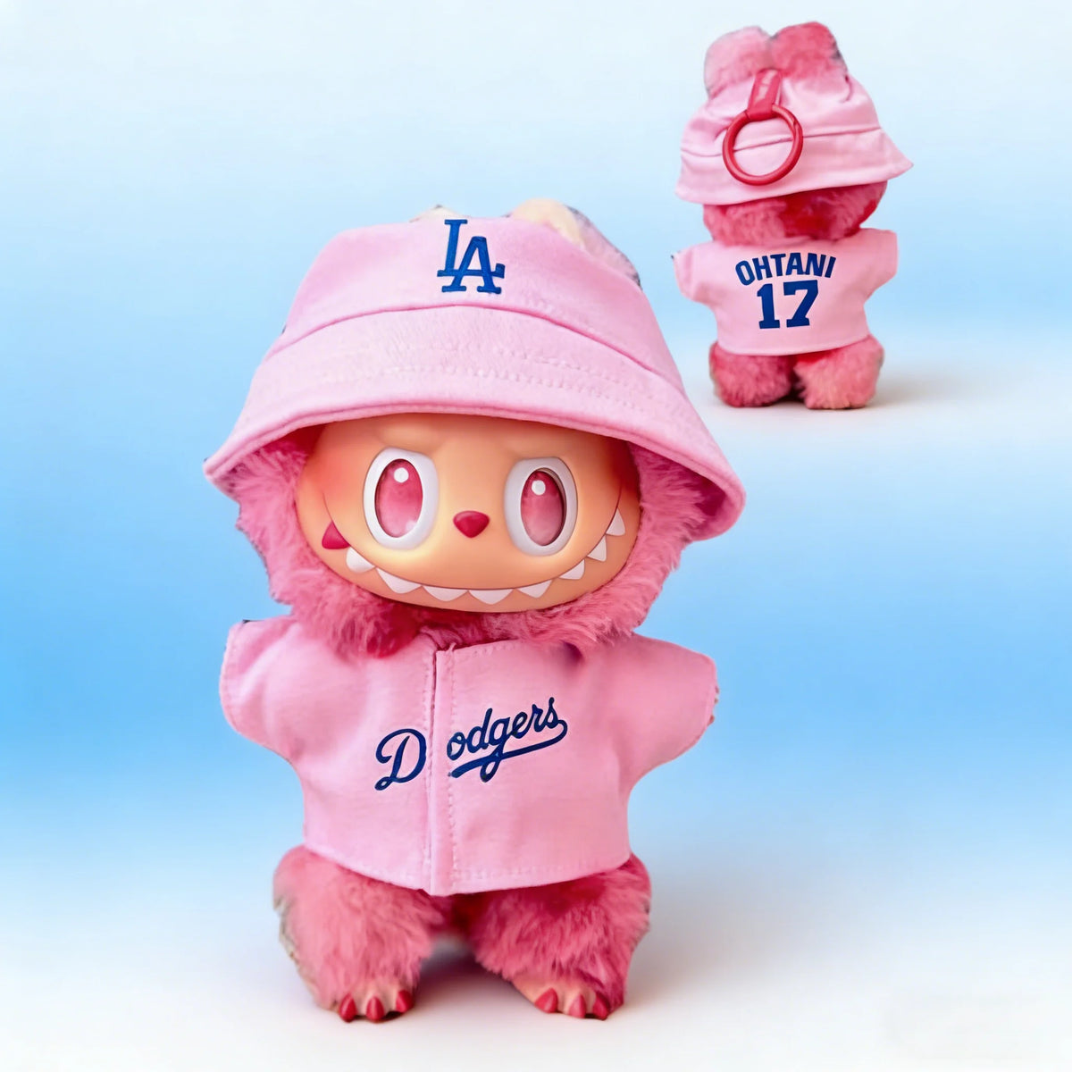 Baseball Outfit Set for Labubu Dolls (15-17cm)