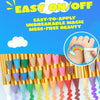Non-Toxic Face Paint Crayons Set - Safe Face & Body Art for Halloween, Cosplay & Festivals