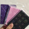 Holographic Heart-Shaped Card Sleeves (60-Pack) – Acid-Free Protectors for TCG & Collectible Cards