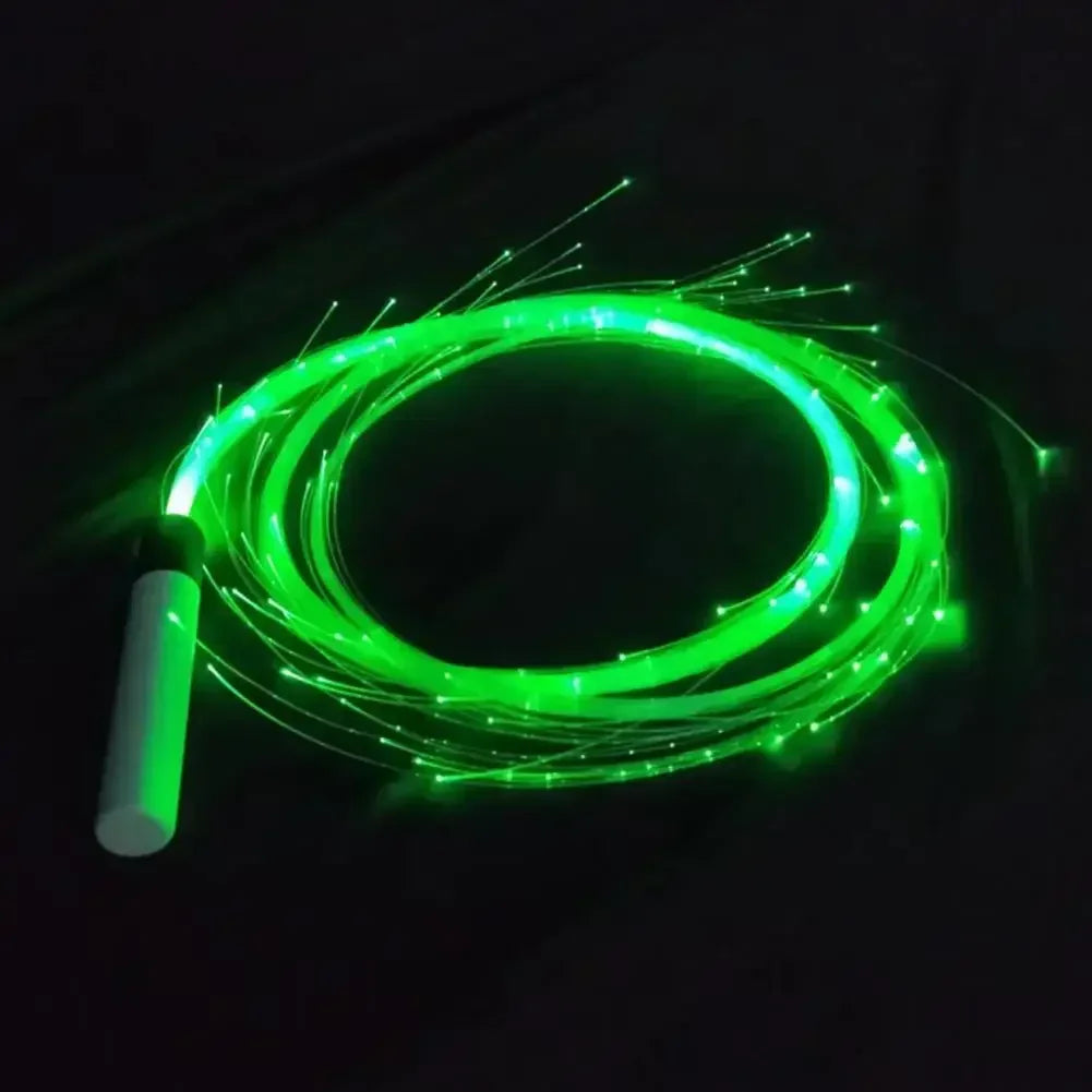 LED Fiber Optic Dance Whip with 7 Colors & 5 Modes