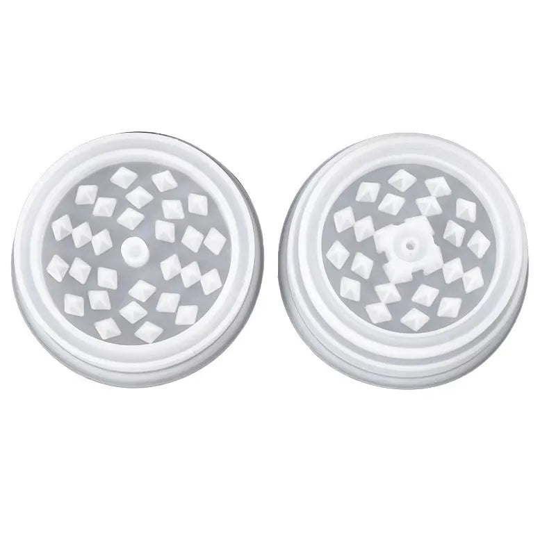 Flexible Silicone Epoxy Resin Mold – Round Shape for DIY Crafting