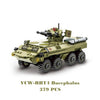 Military Hummer Tank Building Blocks Set
