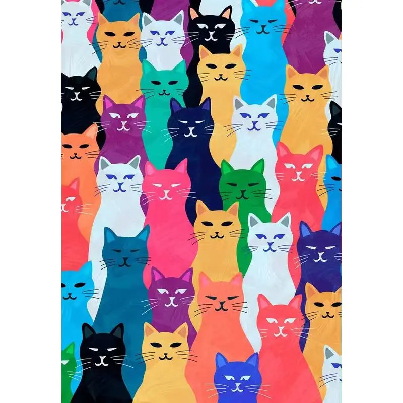 Black Cat & Plant Paint by Numbers Kit