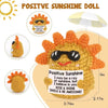 Handmade Crochet Emotional Support Cat Ornament