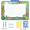 Magic Water Drawing Mat with Fluorescent Pens for Kids
