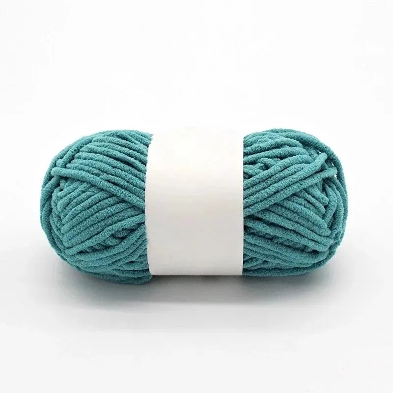 Soft Polyester Yarn for Knitting and Crochet
