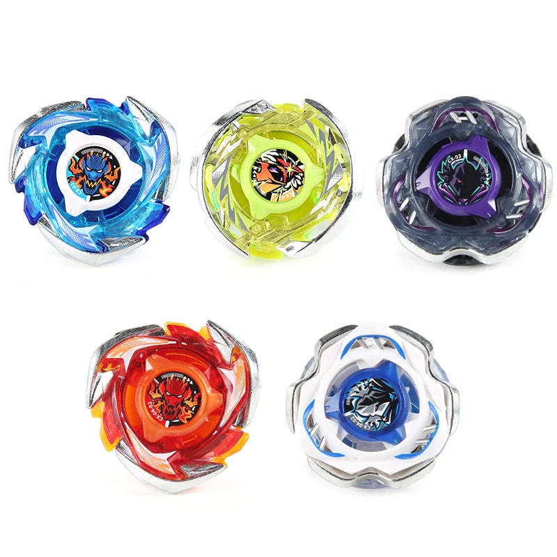 Metal Spinning Top Battle Set with Launcher