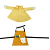 23-Inch Porch Goose Statue with Gardener Outfit and Accessories