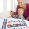 Montessori Wooden Solar System Puzzle for Kids