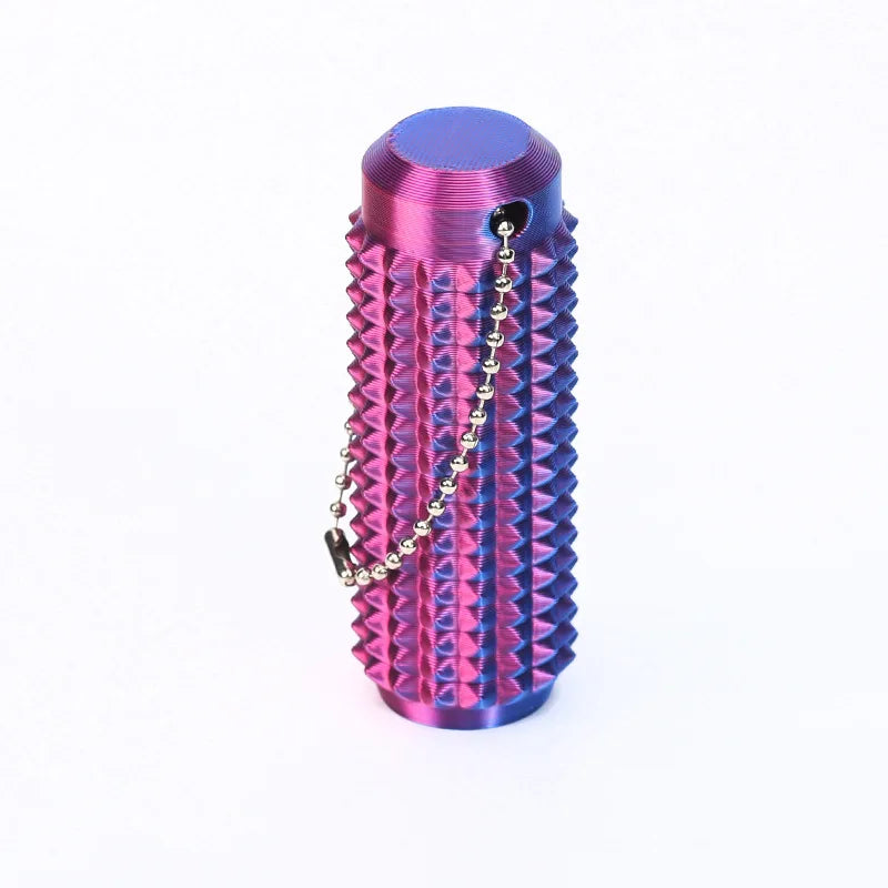 Mini Spiky Fidget Toy Stress Relief Keychain