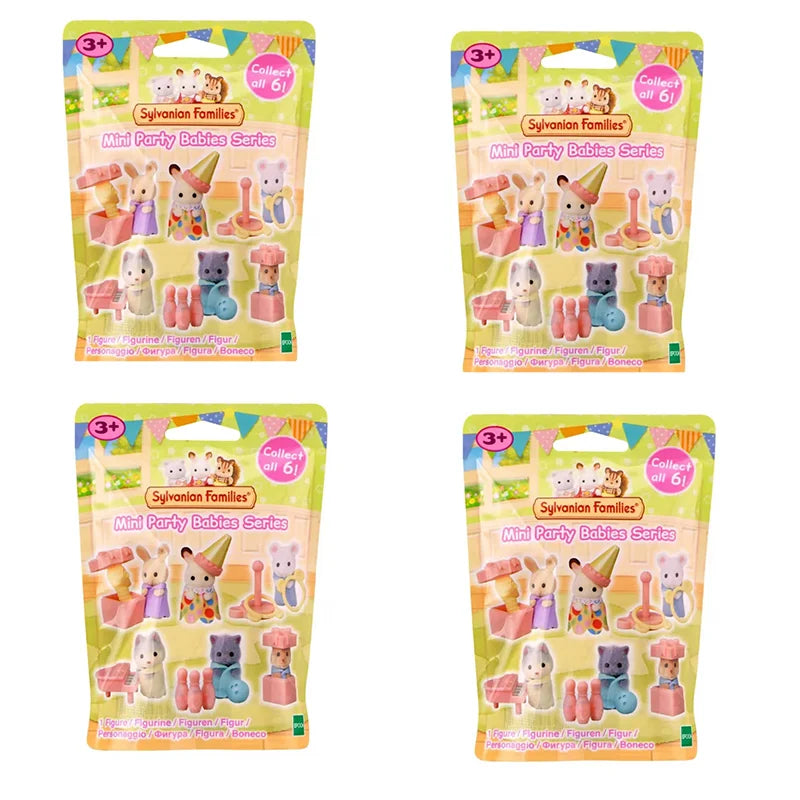 Sylvanian Families Miniature Kitchen Playset with Surprise Baby Dolls