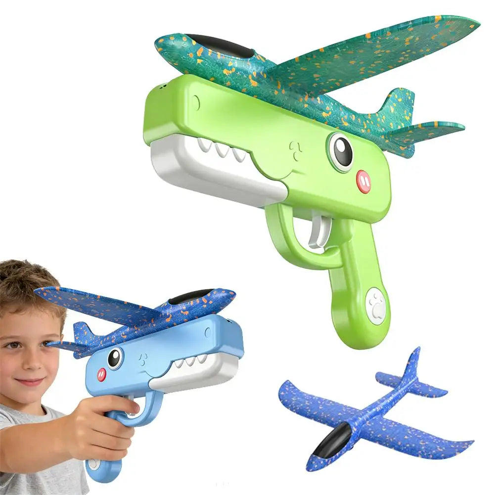 Catapult Foam Glider Plane Launcher Toy