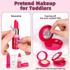 Pretend Play Makeup Kit for Kids with Princess Purse