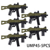 SWAT Soldier Accessories Building Block Set with Laptop and Weapons