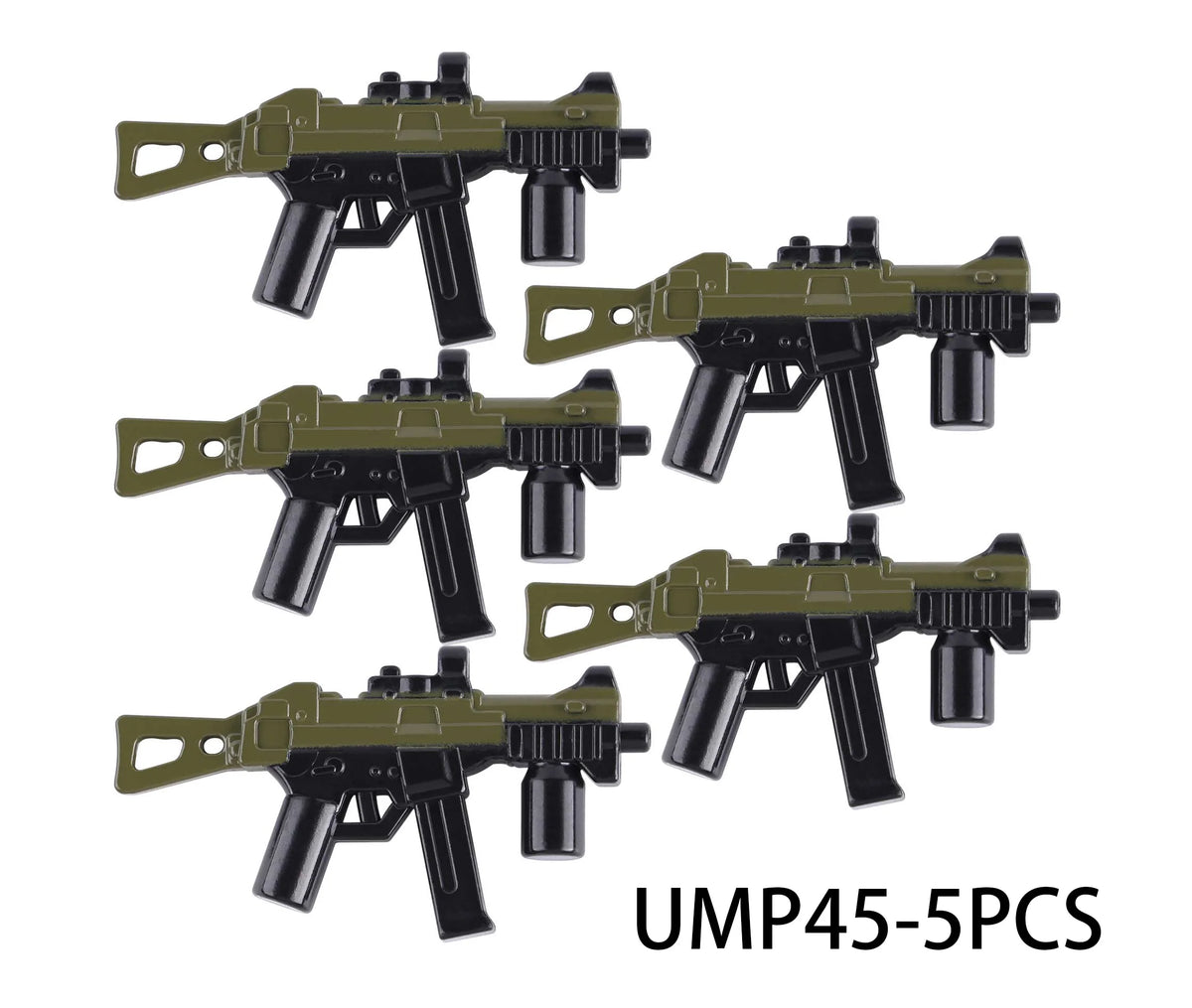 SWAT Soldier Accessories Building Block Set with Laptop and Weapons